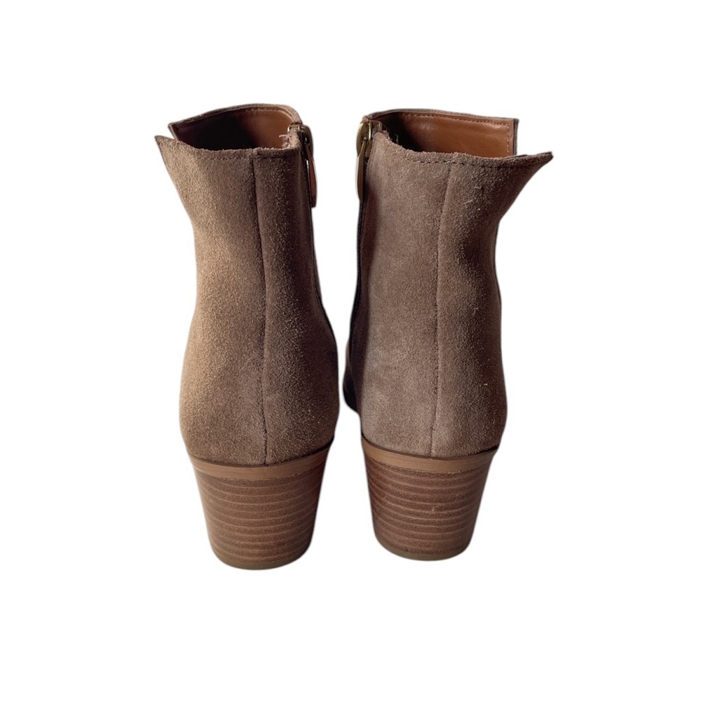 Franco Sarto Shaina taupe suede ankle boots size 8 - Picture 6 of 8